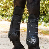 Senebeskyttere med kappe Carbon V22 Svart Senebeskyttere med kappe Carbon V22 Svart