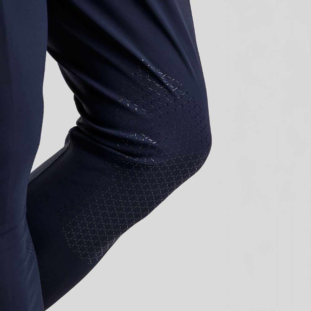 Ridebukse Herre MoBen Knee Grip Marineblå