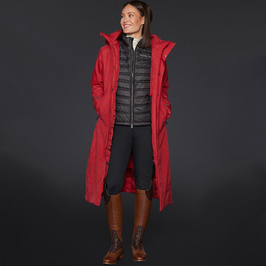 Ridekåpe Felicia Rød