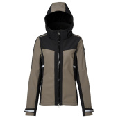 Ridejakke Jen Softshell Beige/Sort Ridejakke Jen Softshell Beige/Sort