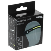 Hodelykt HeadFire LED 280 Sensor Svart Hodelykt HeadFire LED 280 Sensor Svart