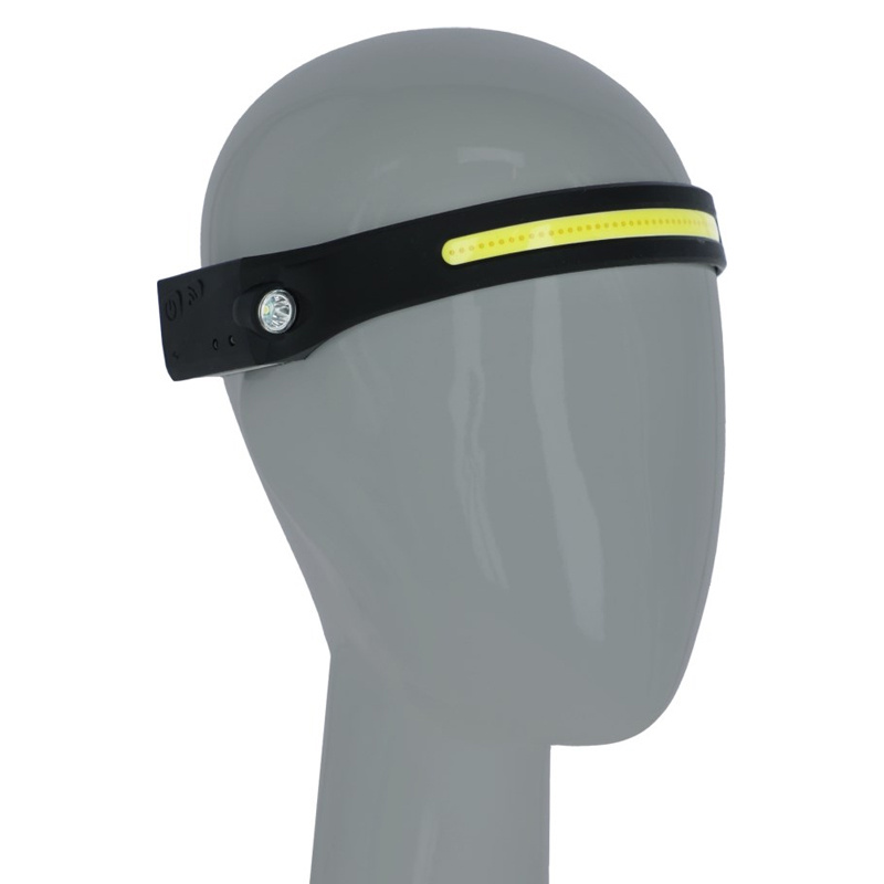 Hodelykt HeadFire LED 280 Sensor Svart