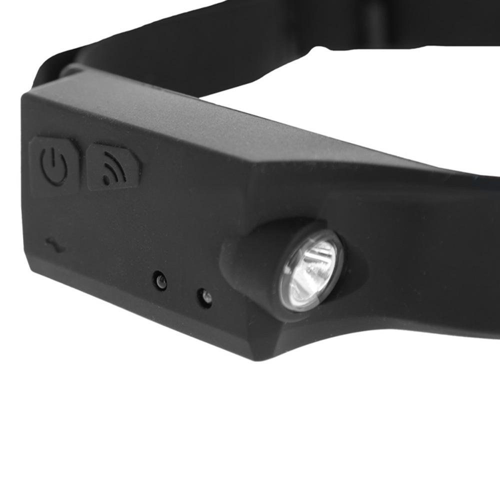 Hodelykt HeadFire LED 280 Sensor Svart