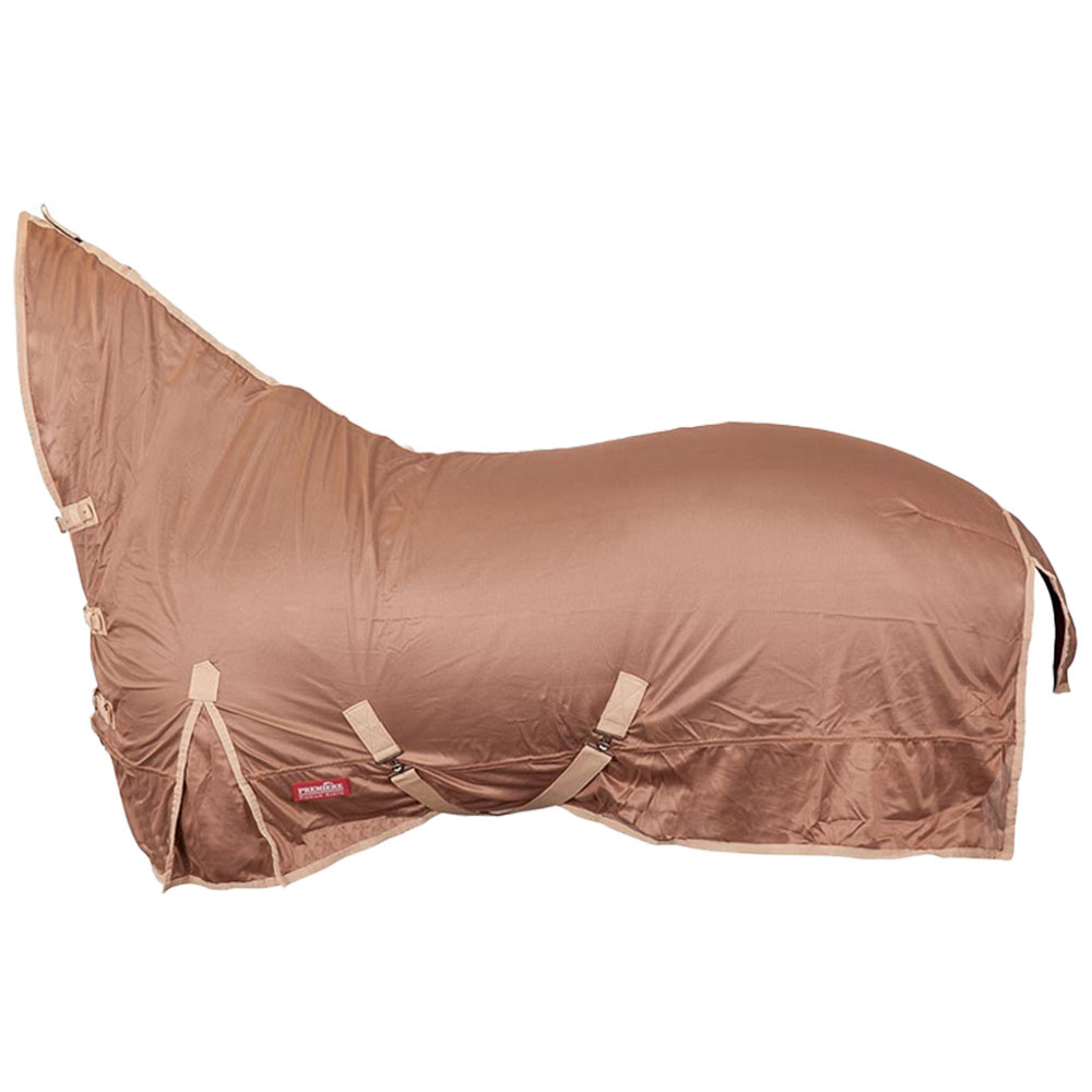 Fluedekken med Hals Basic Beige