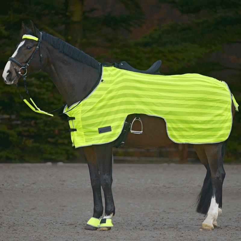 Refleksdekken Neon Saddle Cut Gul