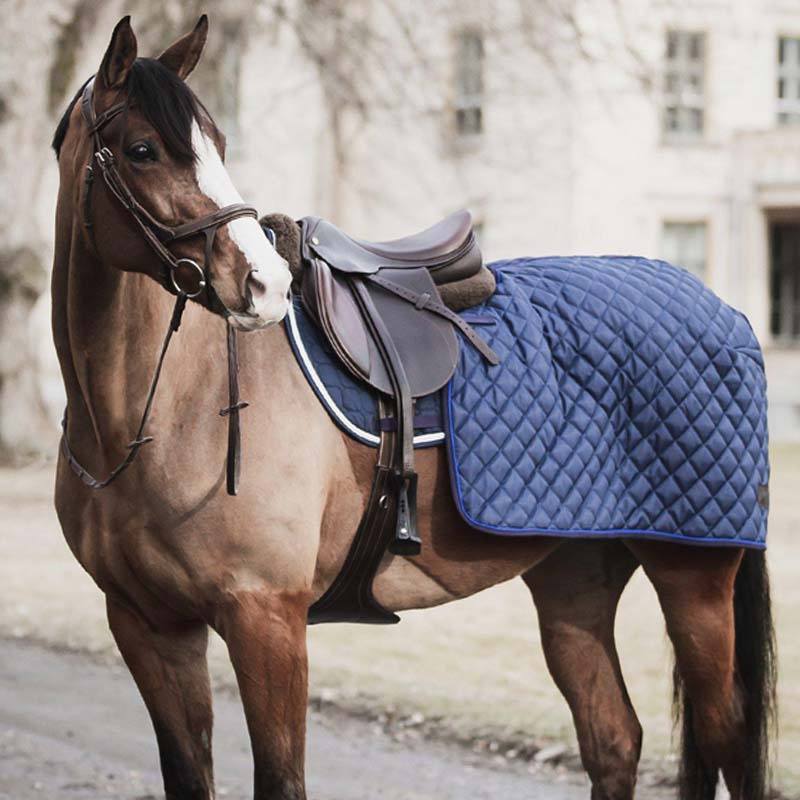 Lendedekken Quilted 420D 200g Marineblå