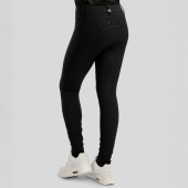 Ridebukse Barn/Junior Crystals Full Grip Svart Ridebukse Barn/Junior Crystals Full Grip Svart