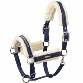 Grime Fauxfur Double Pin Marineblå Grime Fauxfur Double Pin Marineblå