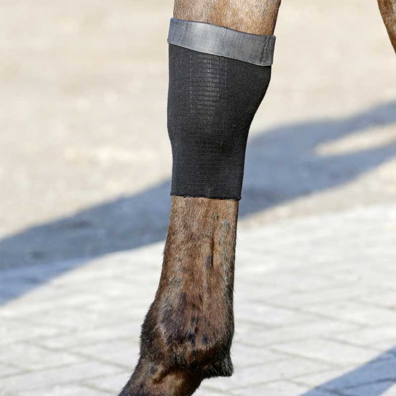 Beskyttelsesstrømpe Gel Grip Svart