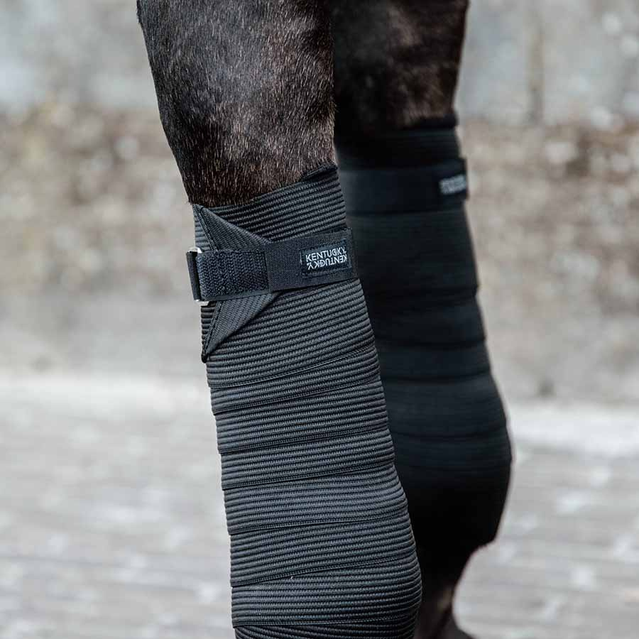 Bandasjer Polar Fleece & Elastic Svart