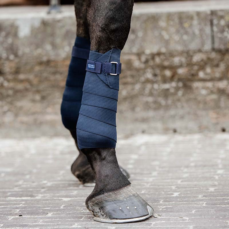 Bandasjer Polar Fleece & Elastic Marineblå