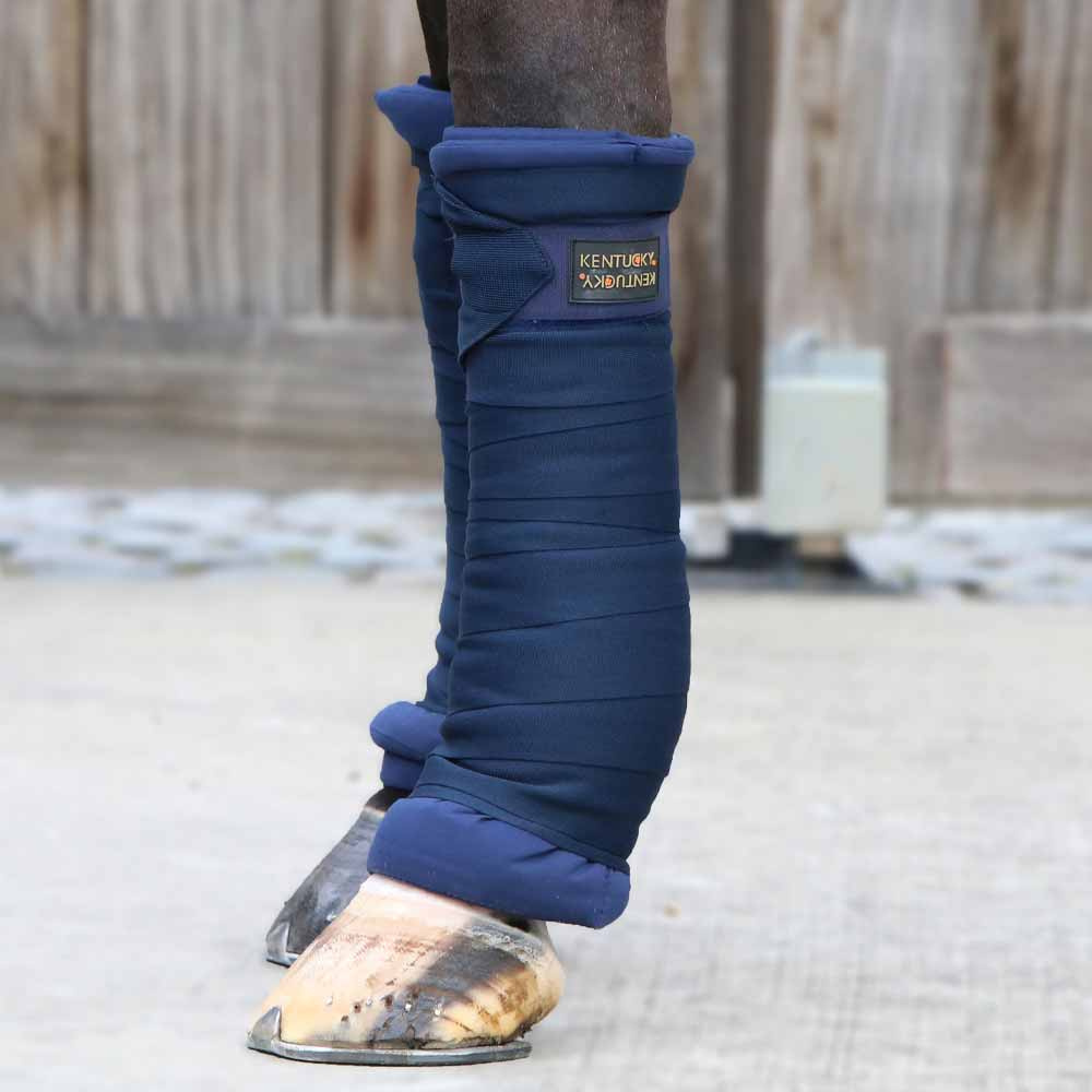Stallbandasjer Repellent 4-pk Marineblå