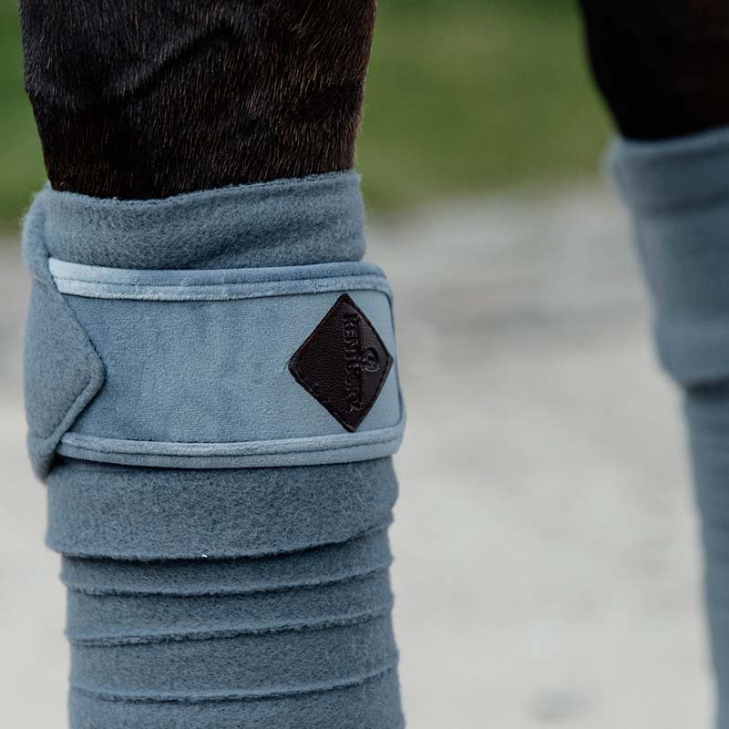 Bandasjer Polar Fleece Velvet Lyseblå
