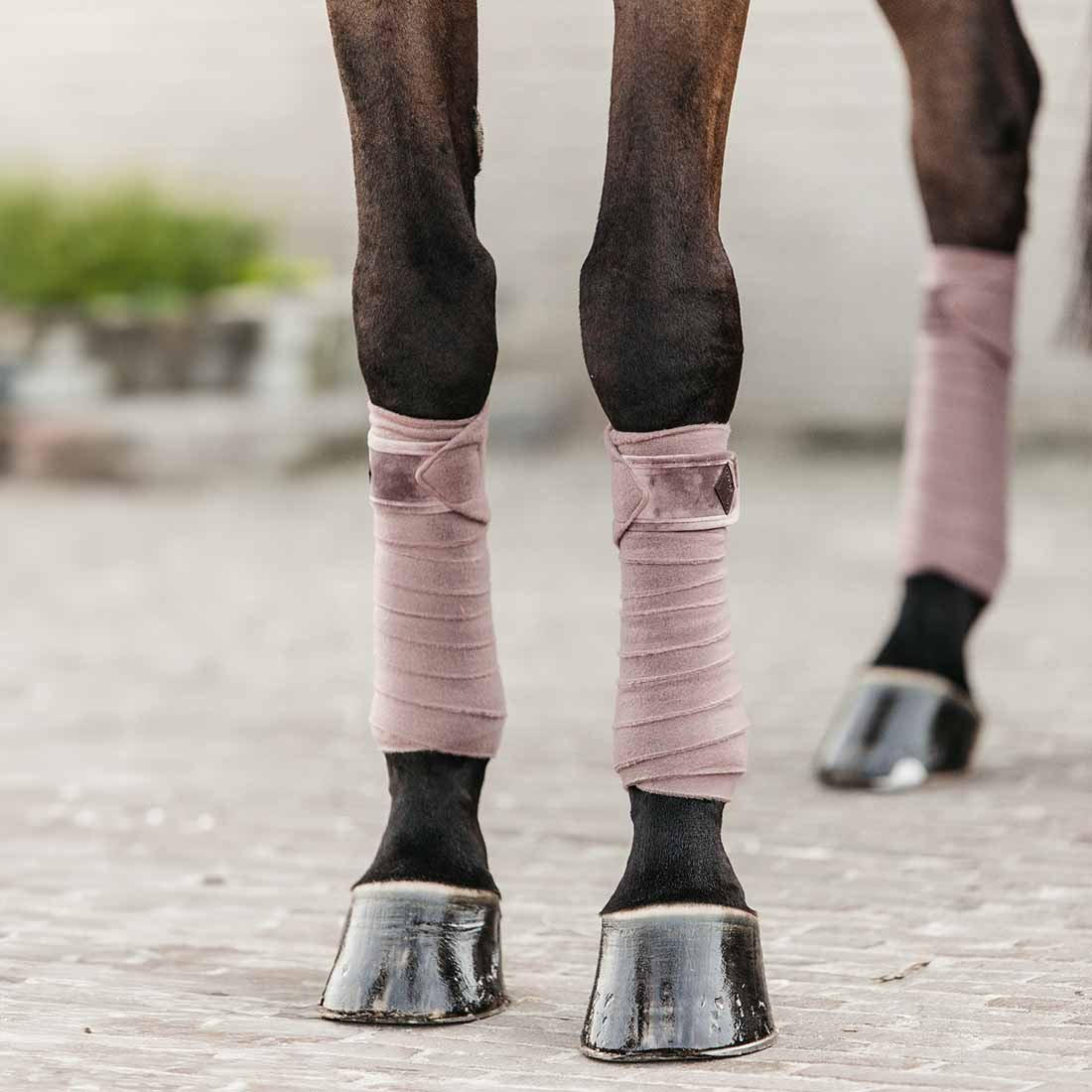 Bandasjer Polar Fleece Velvet Lyslilla