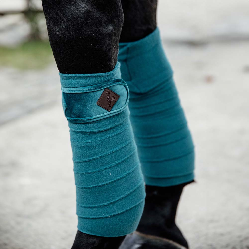 Bandasjer Polar Fleece Velvet Smaragdgrønn