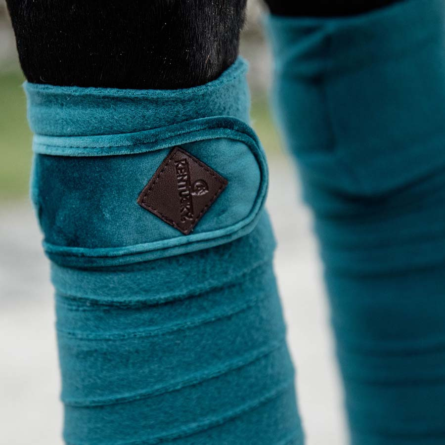 Bandasjer Polar Fleece Velvet Smaragdgrønn