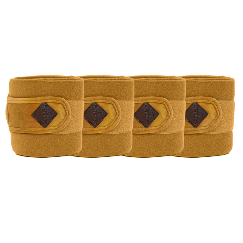 Bandasjer Polar Fleece Velvet Sennepgul