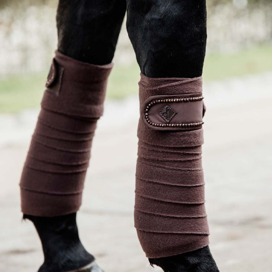 Bandasjer Polar Fleece Pearls Brun