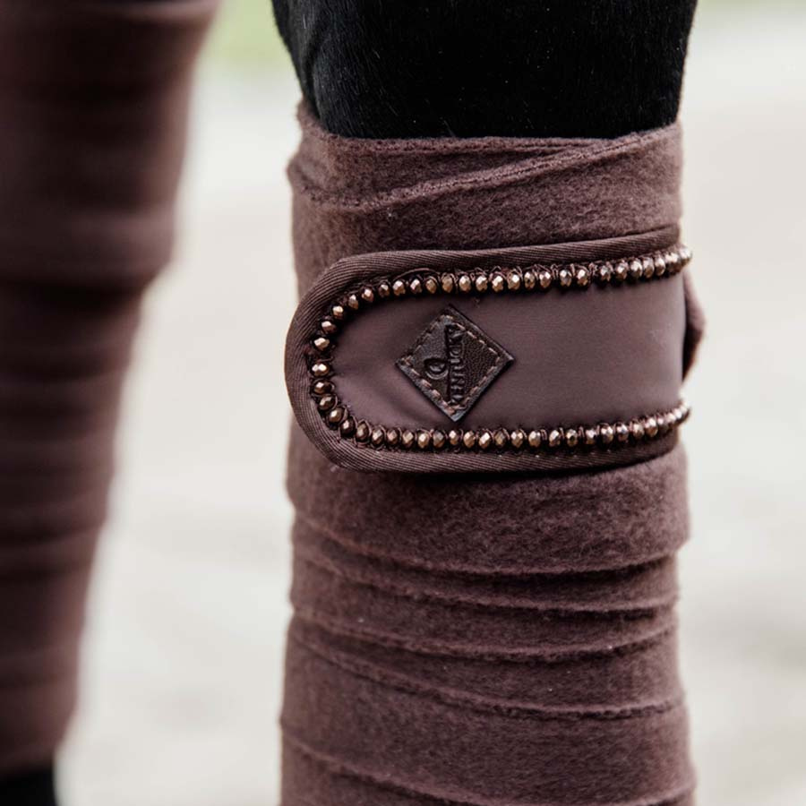 Bandasjer Polar Fleece Pearls Brun