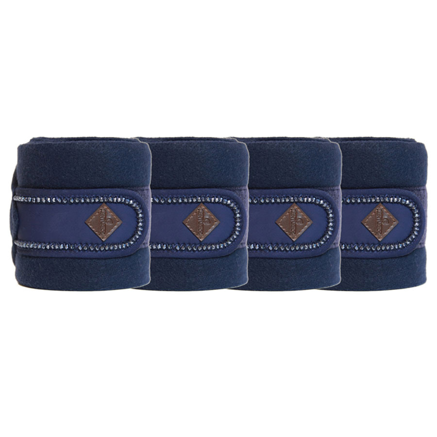 Bandasjer Polar Fleece Pearls Marineblå