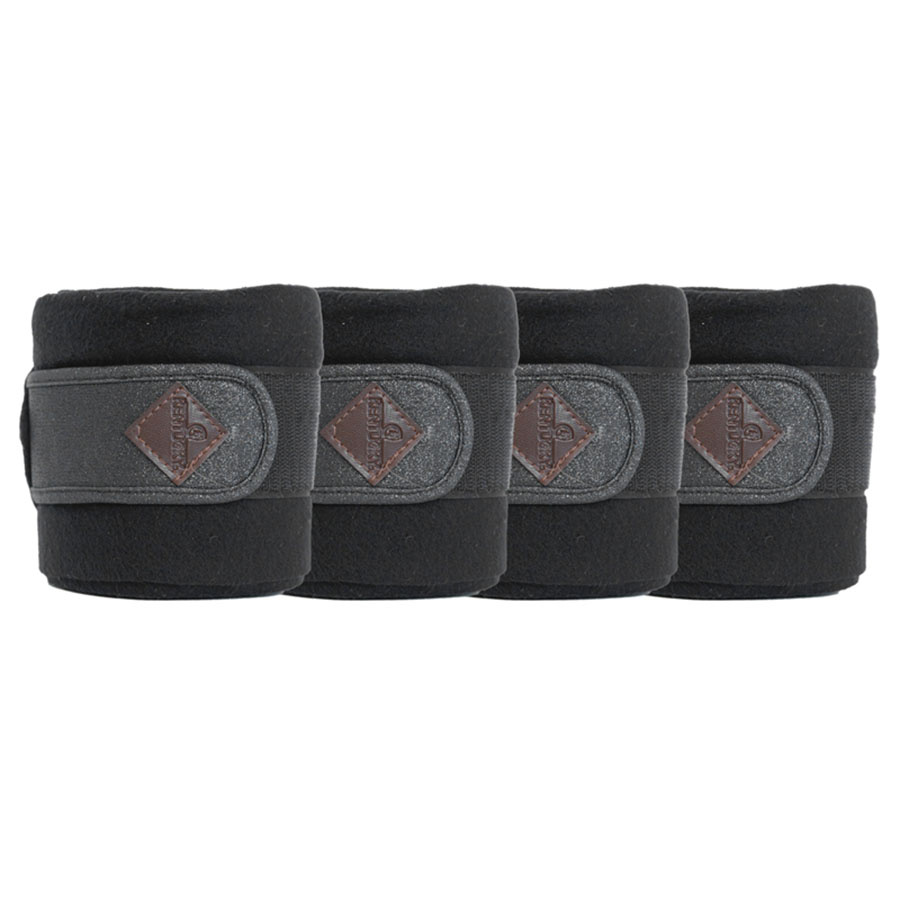 Bandasjer Polar Fleece Glitter Svart