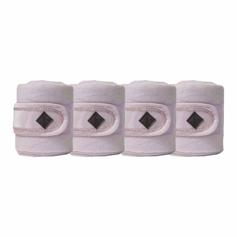 Fleecebandasjer Polar Velvet Pearls Rosa