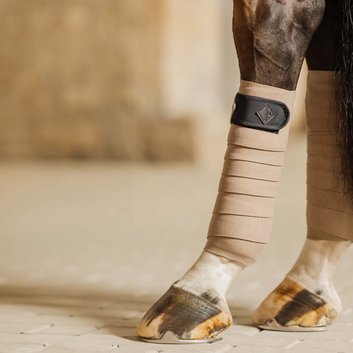 Bandasjer Polar Fleece Show Vegan Wool Beige
