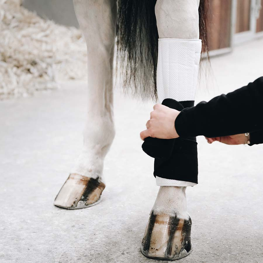 Bandasjeunderlag Working Absorb Hvit/Svart