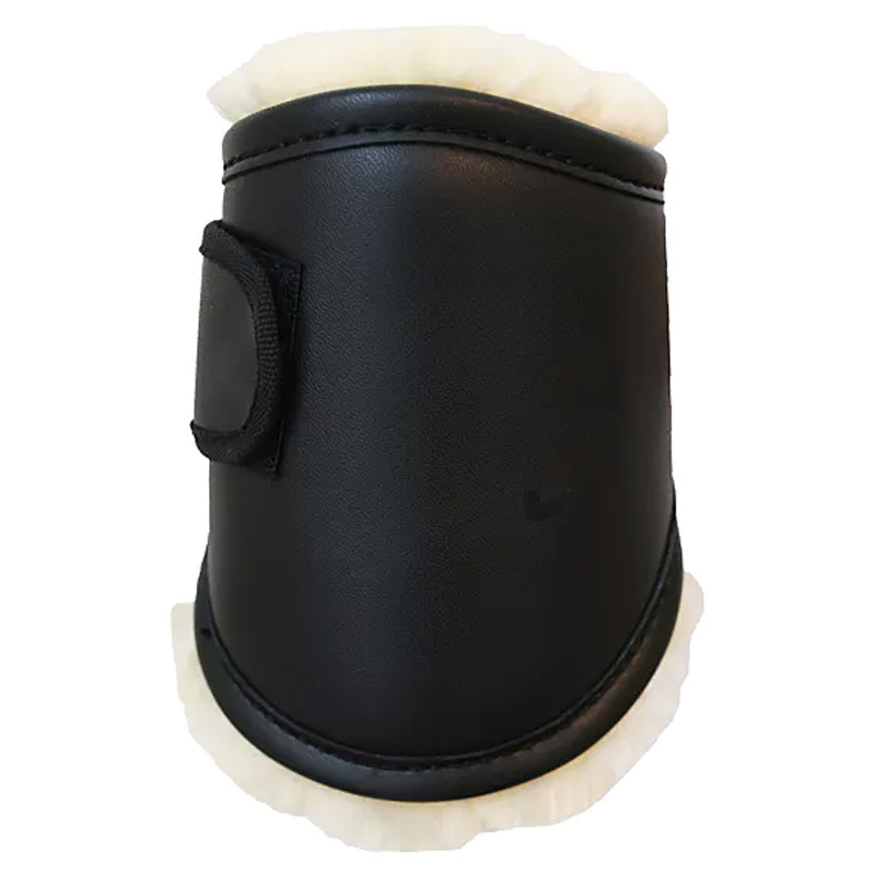 Treningsbeskyttere Leather Hind Short Svart