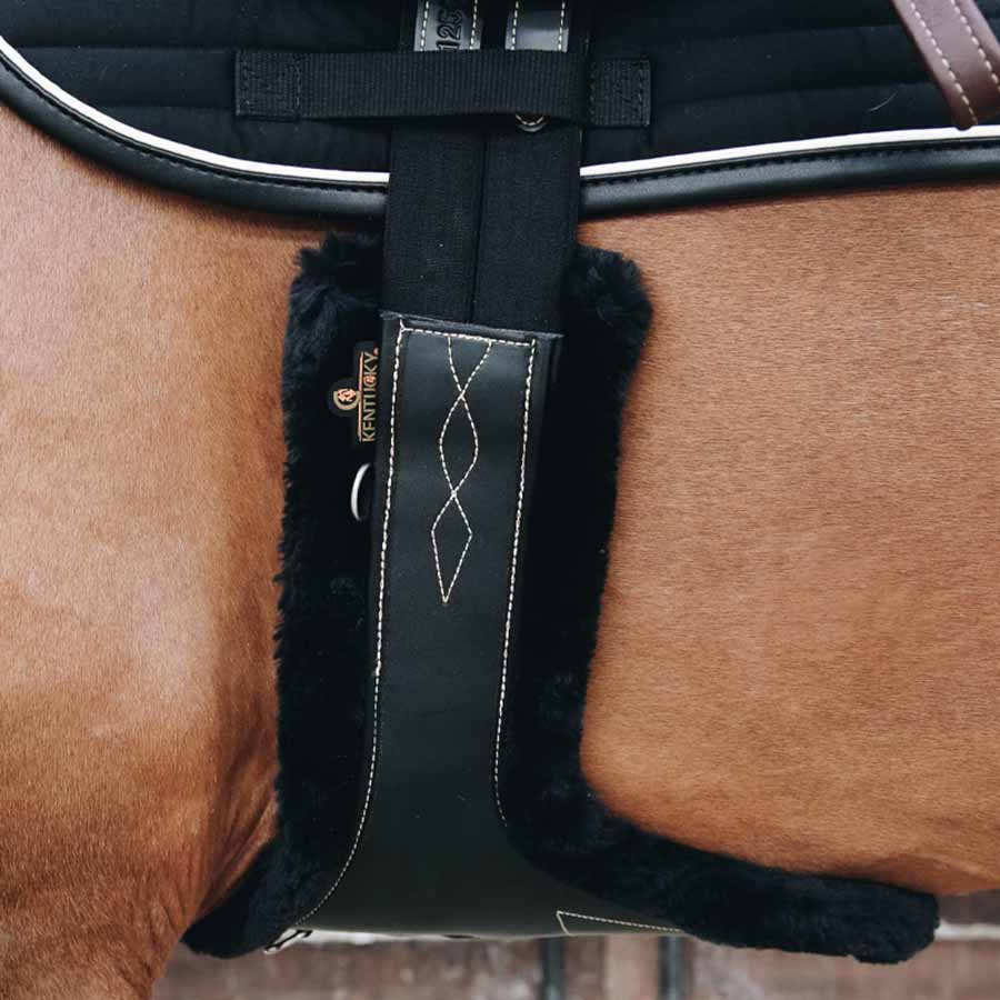 Plategjordbeskytter Sheepskin Svart