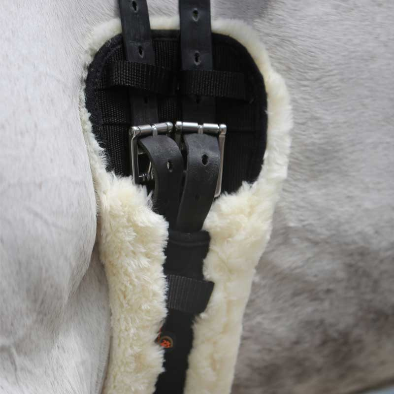 Dressurgjord Sheepskin Svart