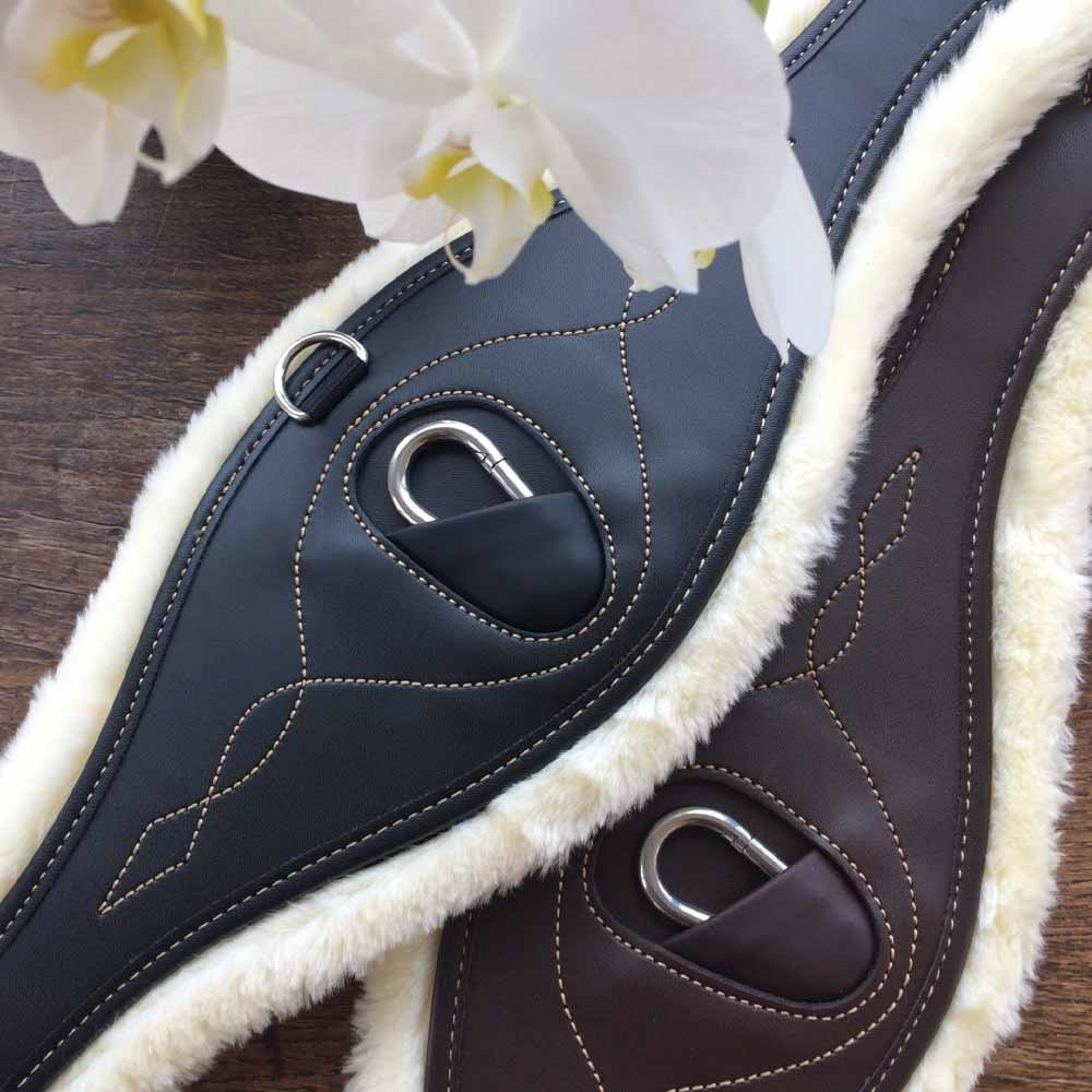 Anatomisk Salgjord Sheepskin Brun