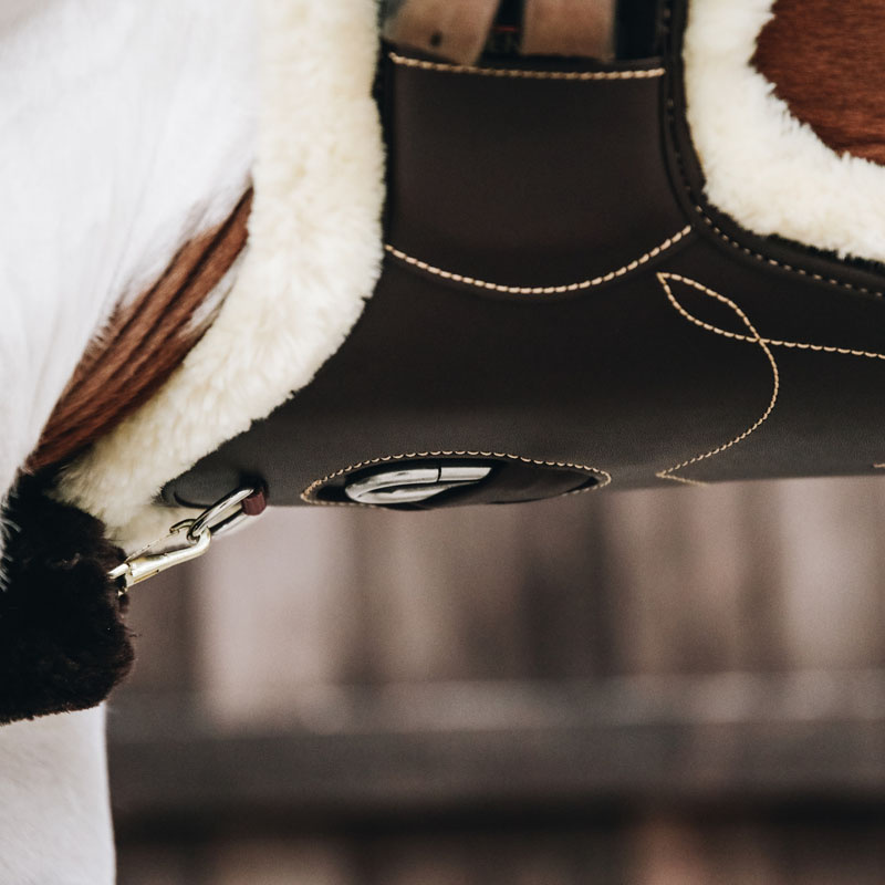 Plategjord Sheepskin Brun