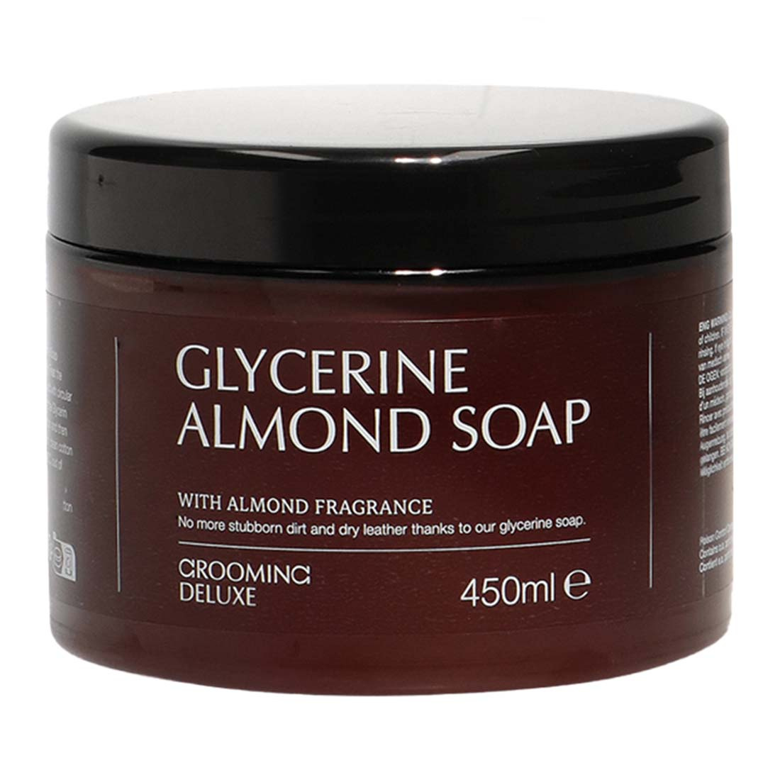 Lærsåpe Glycerine Almond 450ml