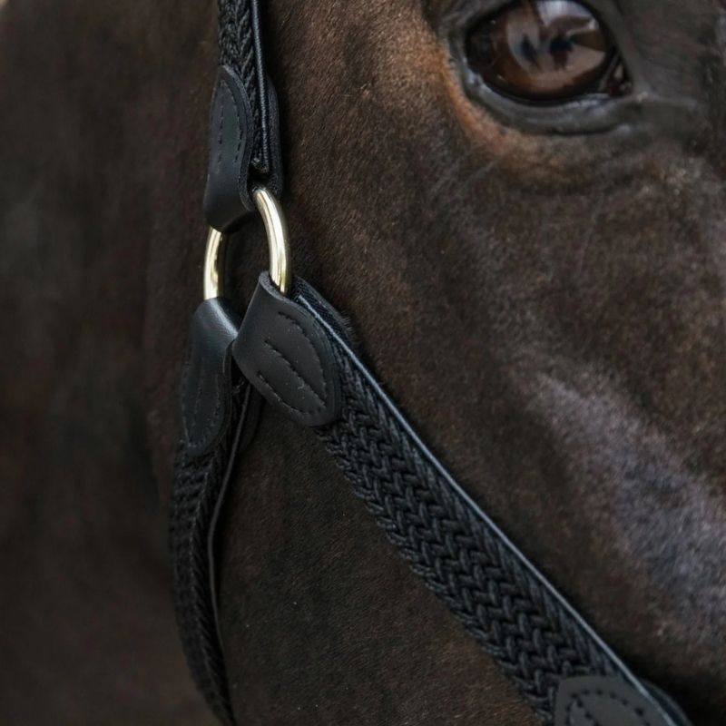 Grime Plaited Nylon Svart
