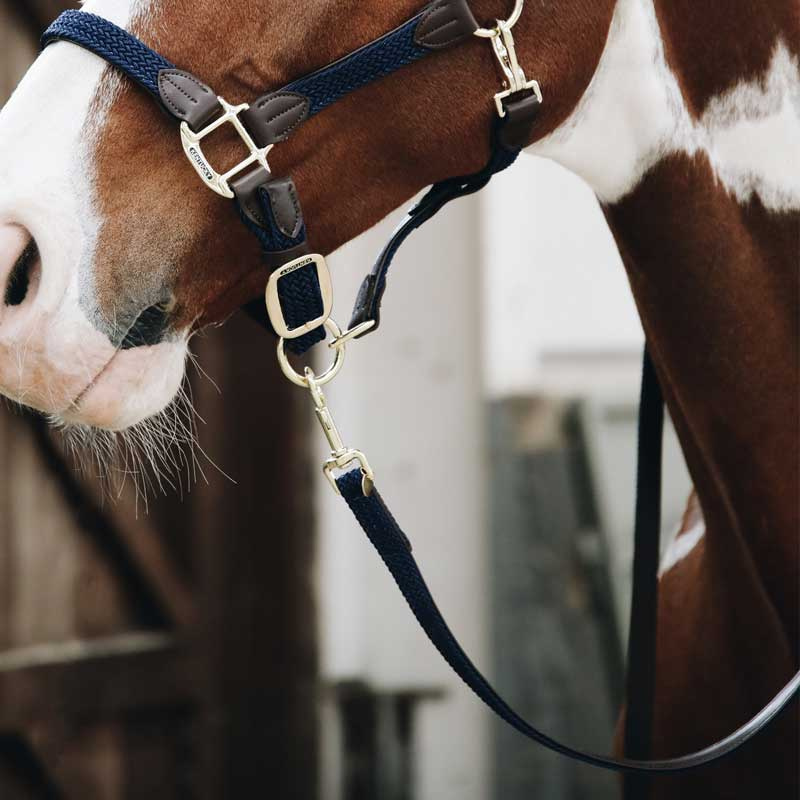 Leietau Plaited Nylon Marineblå