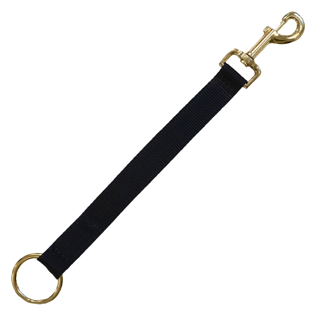 Multibånd Nylon Holder Hook & Ring Svart