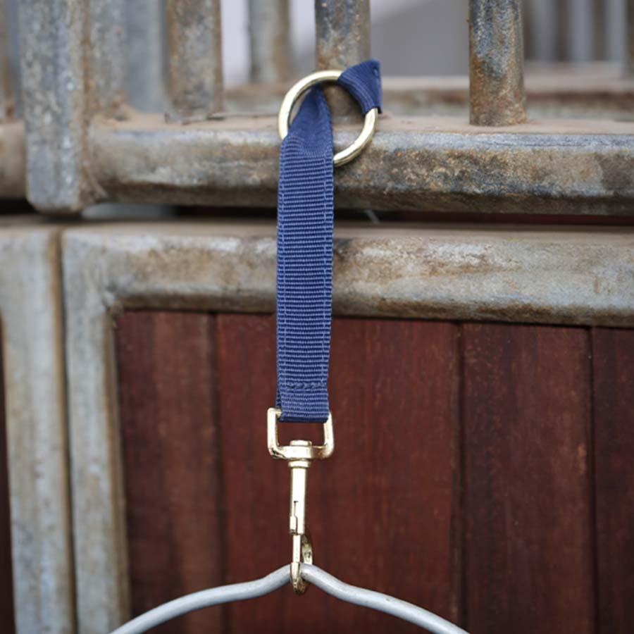 Multibånd Nylon Holder Hook & Ring Marineblå