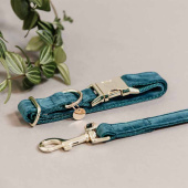 Hundehalsbånd Velvet Smaragdgrønn Hundehalsbånd Velvet Smaragdgrønn