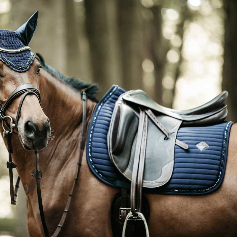 Dressursjabrak Pearls Marineblå