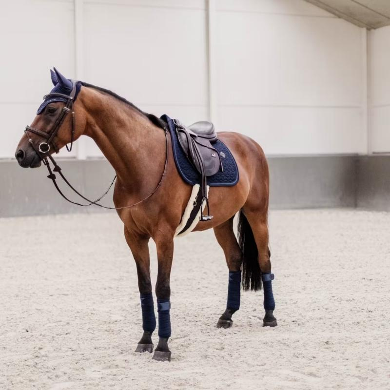 Sjabrak Glitter Rope Marineblå