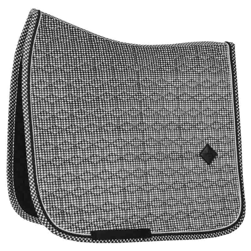 Dressursjabrak Pied-de-Poule Svart