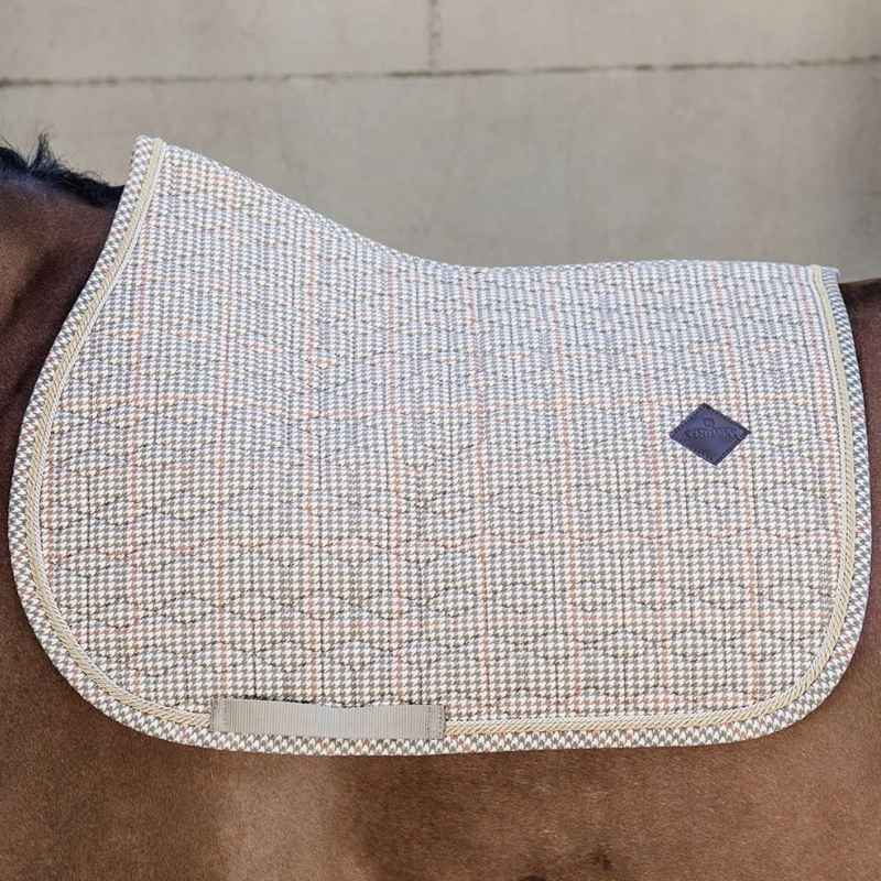 Sjabrak Pied-de-Poule Beige