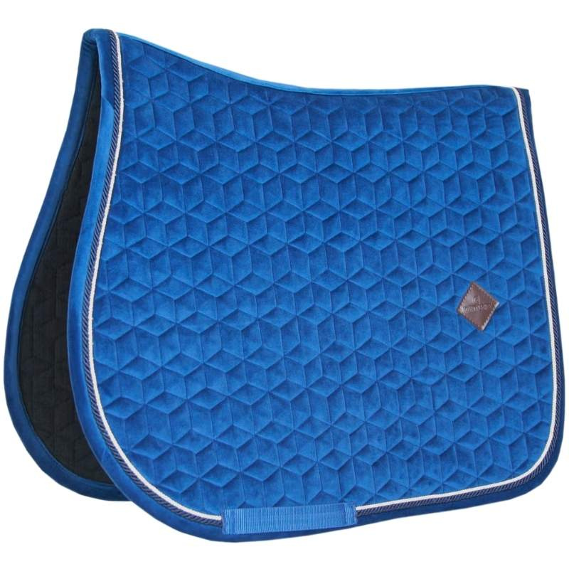 Sjabrak Basic Velvet Marineblå
