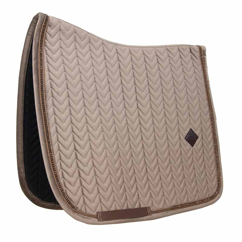 Dressursjabrak Velvet Pearls Beige