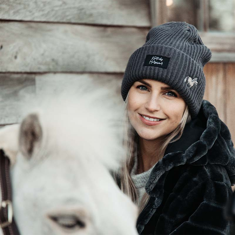 Lue Beanie Sammy Grå