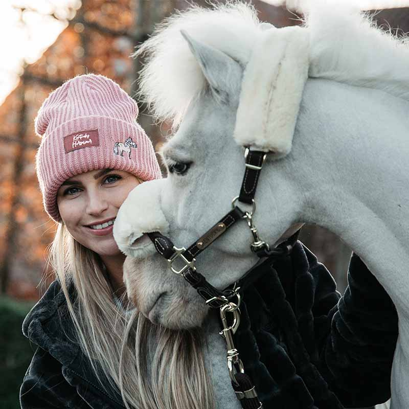 Lue Beanie Sammy Gammelrosa