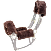 Sheepskin-sett til grime Brun Sheepskin-sett til grime Brun