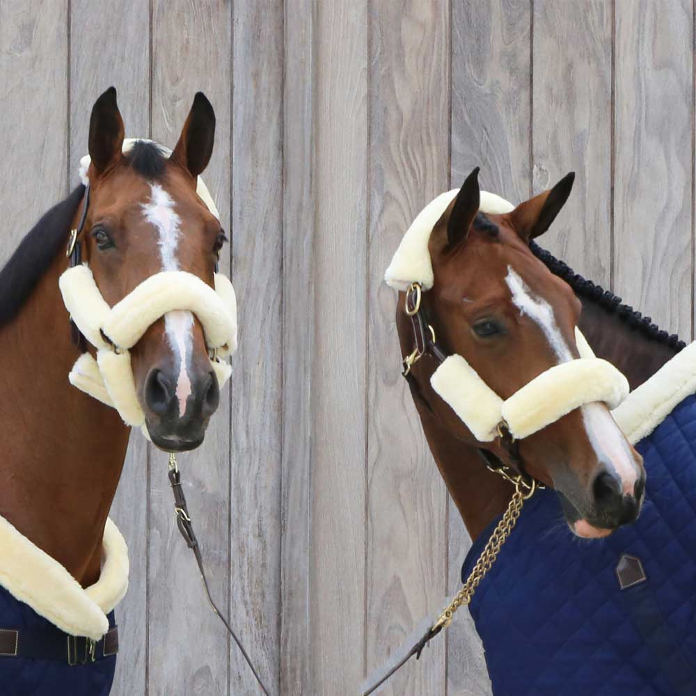 Sheepskin-sett til grime Natur