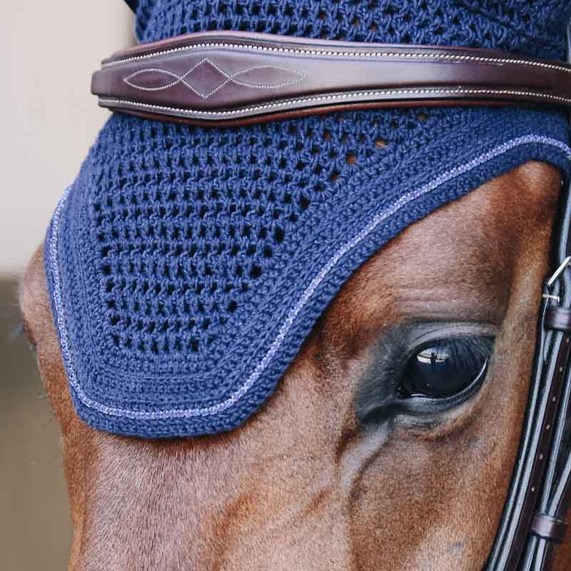 Ørehette Wellington Sparkling Soundless Marineblå